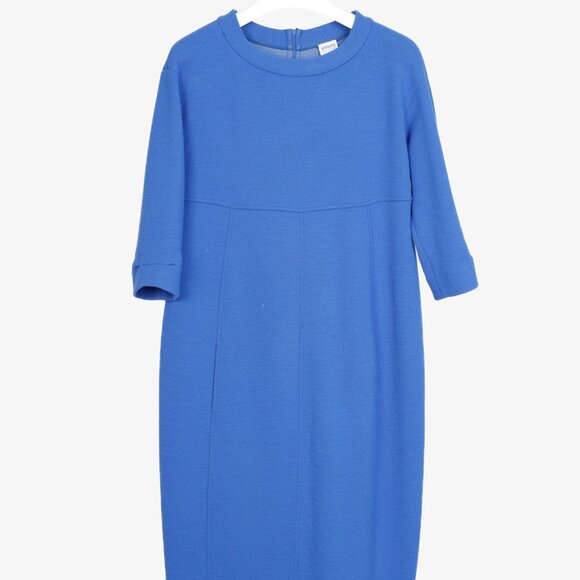 Armani Collezioni Blue Empire Dress - Picture 1 of 10
